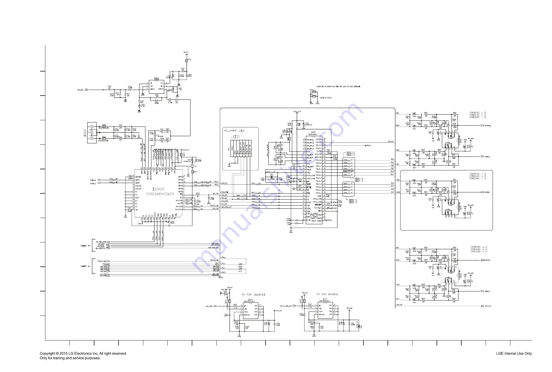 LG CM8440 Service Manual Download Page 68