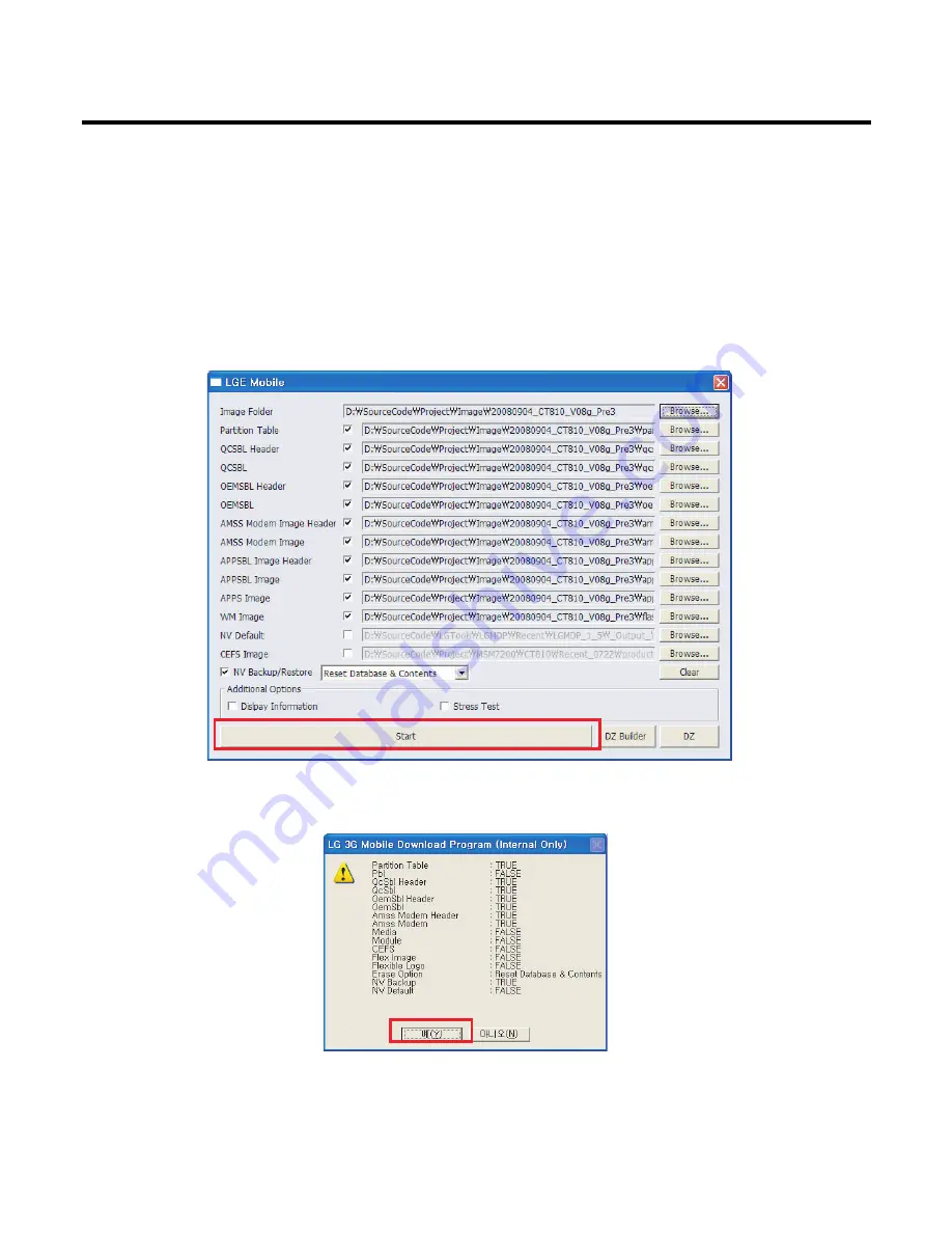 LG CT815 Service Manual Download Page 151