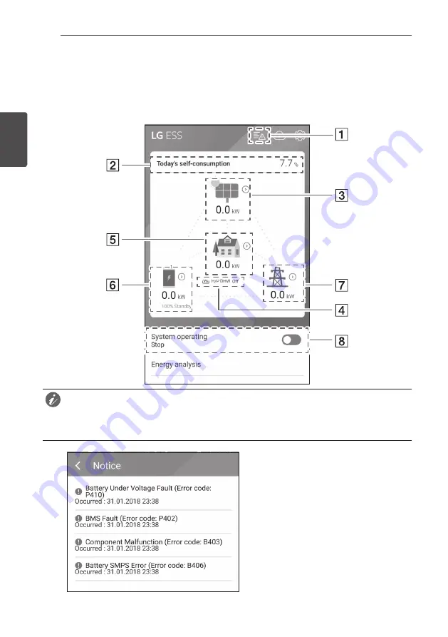 LG D008KE1N211 Скачать руководство пользователя страница 18