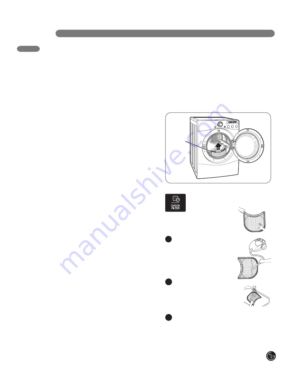 LG D5966W - 27in Gas Dryer Скачать руководство пользователя страница 29