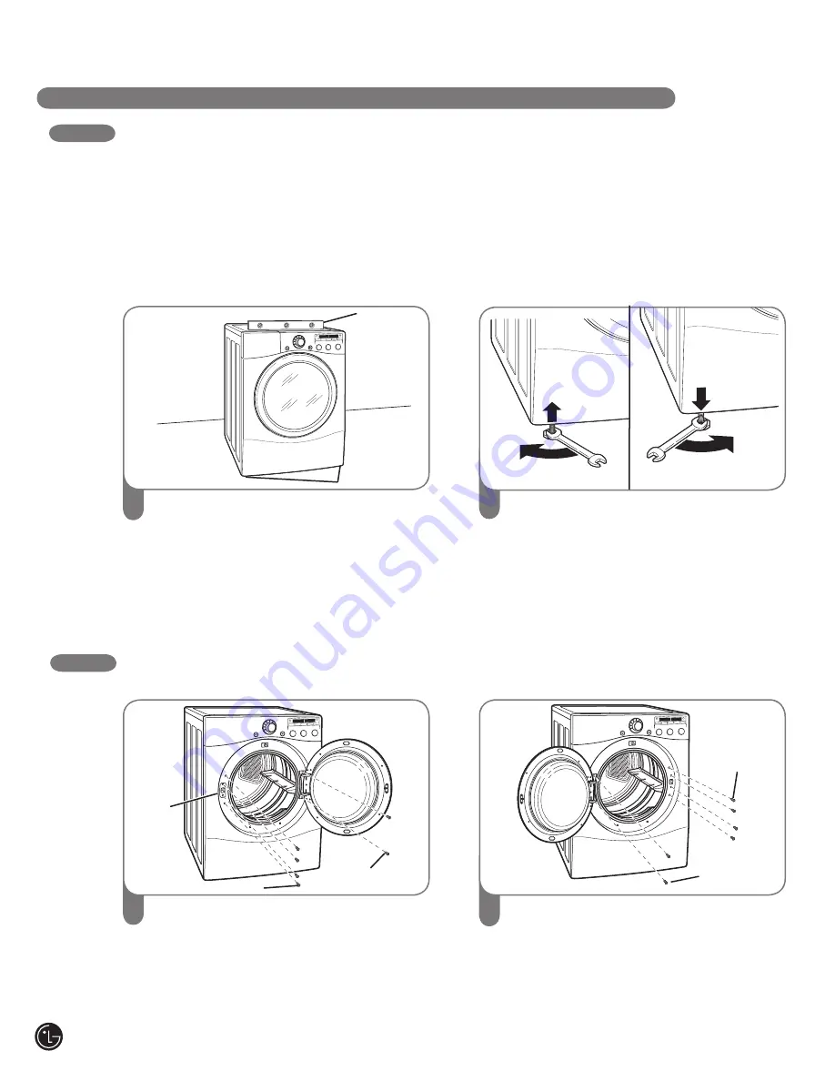 LG D5966W - 27in Gas Dryer Скачать руководство пользователя страница 48