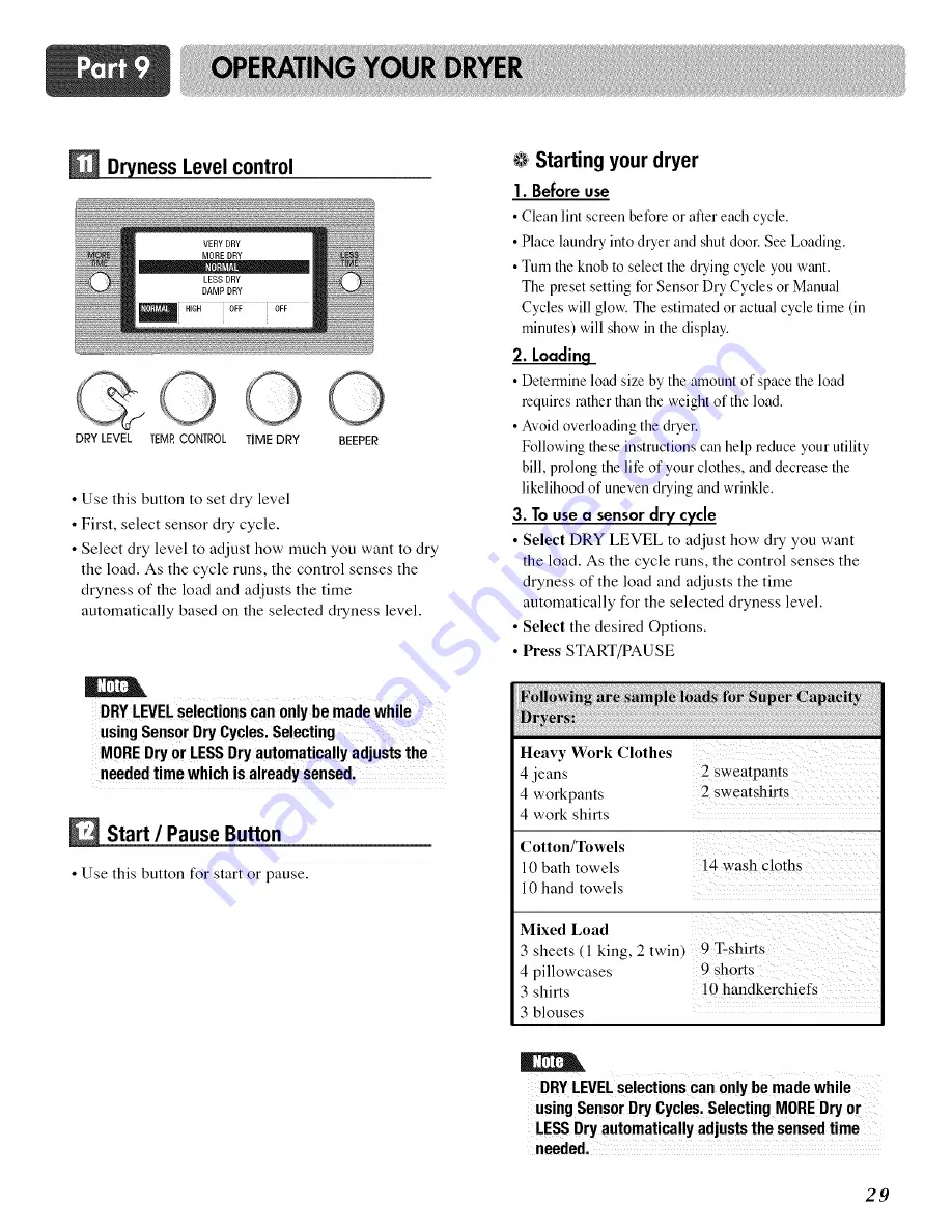 LG D8388NM Owner'S Manual Download Page 29