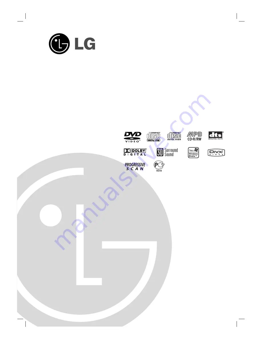 LG DK577XB Owner'S Manual Download Page 1