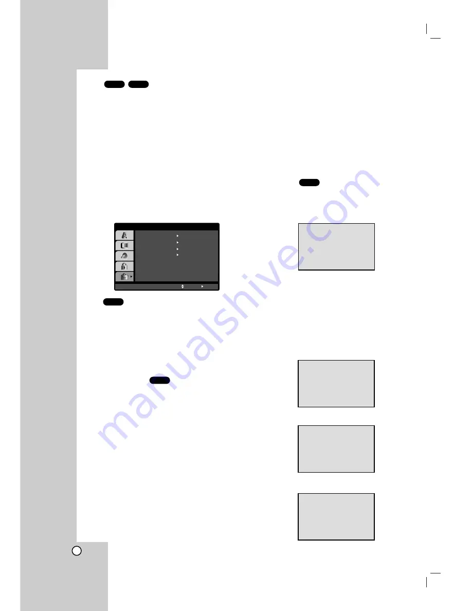 LG DK577XB Owner'S Manual Download Page 42