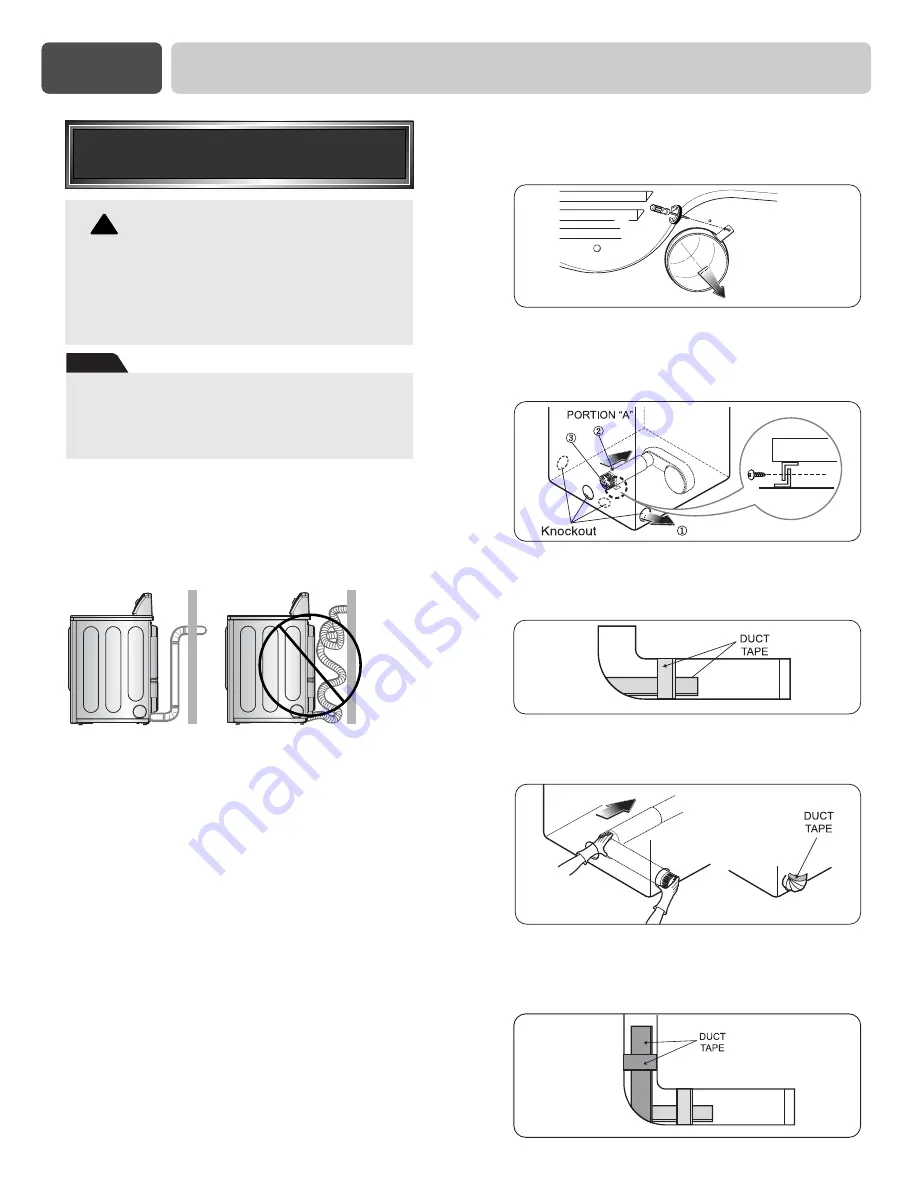 LG DLE0442S Owner'S Manual Download Page 40