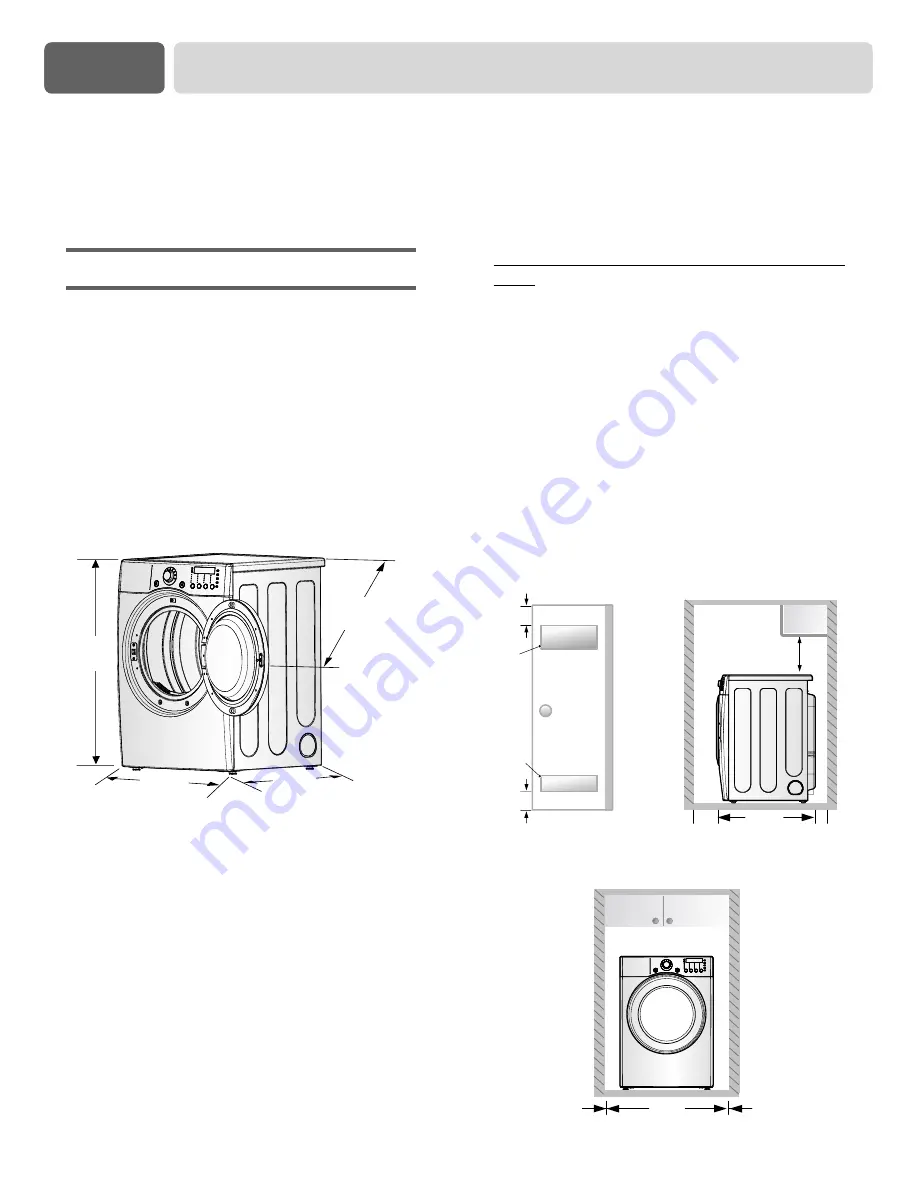 LG DLE3777 Owner'S Manual Download Page 8