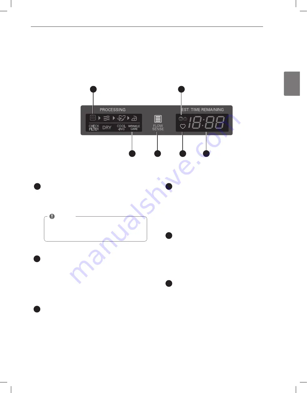 LG DLE5070W Owner'S Manual Download Page 49