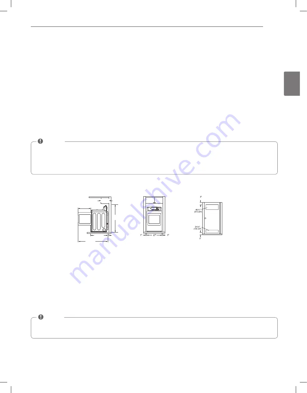 LG DLE5070W Owner'S Manual Download Page 51