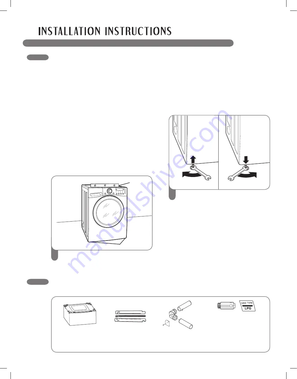 LG DLEX3360 Series Owner'S Manual Download Page 12