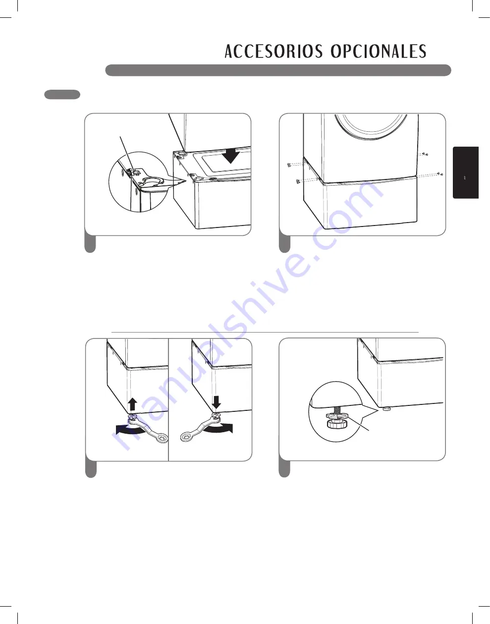 LG DLEX3360 Series Owner'S Manual Download Page 93