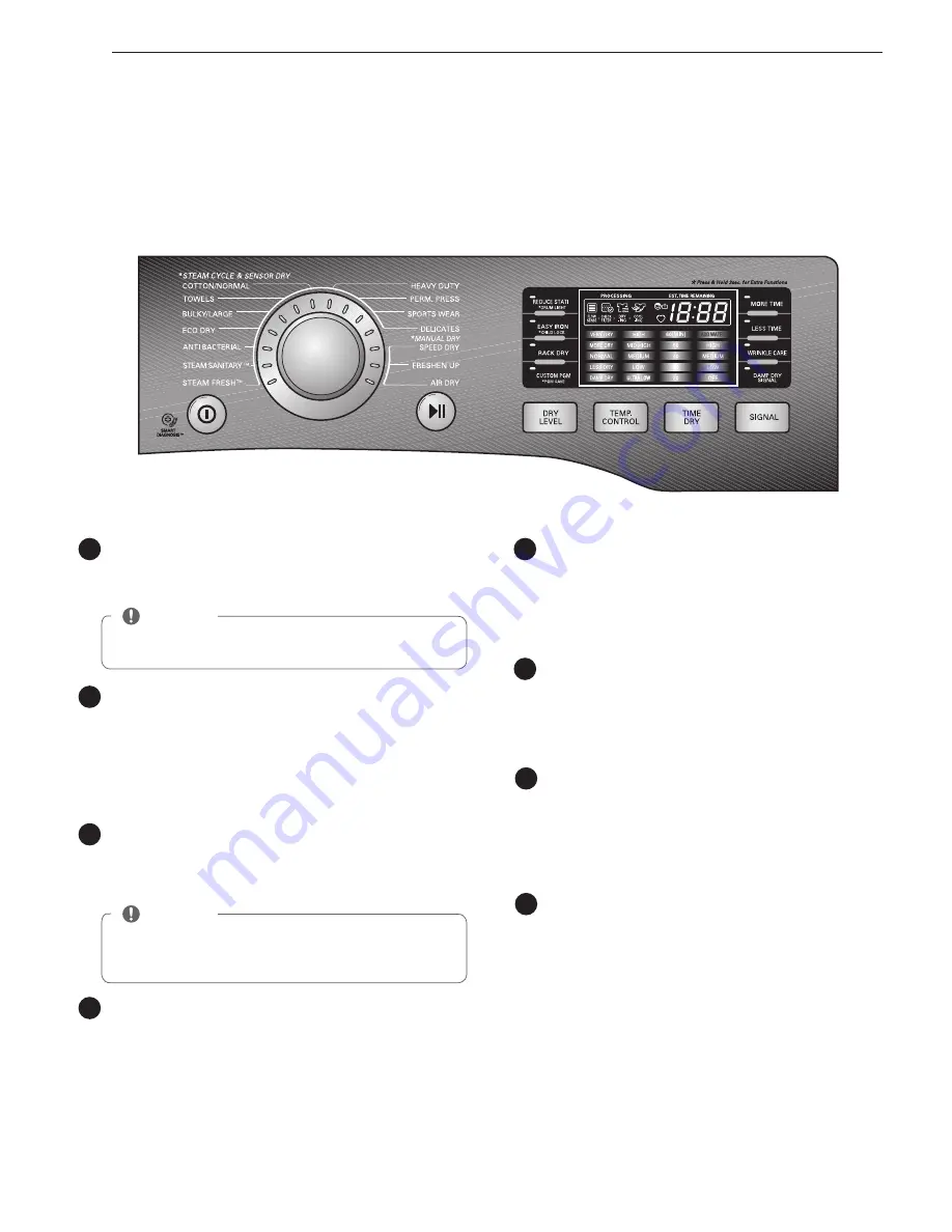 LG DLEX4070 Series
DLGX4071 Series Owner'S Manual Download Page 56