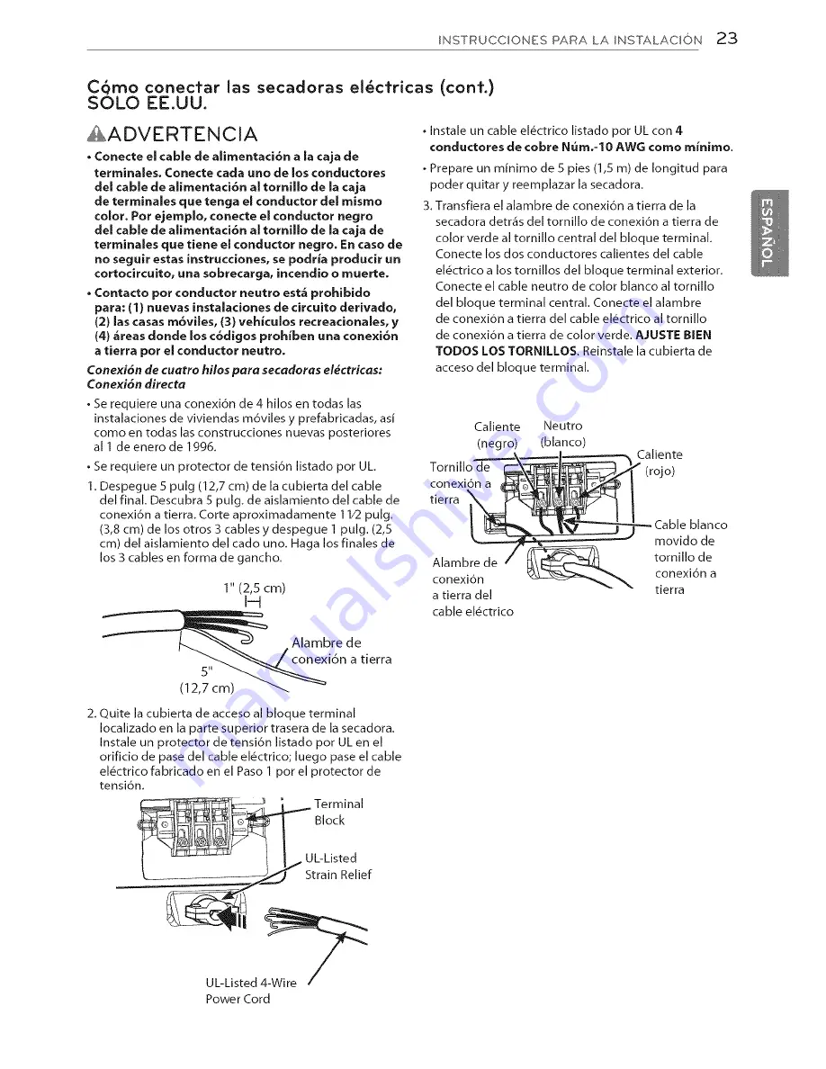 LG DLEX5680V Owner'S Manual Download Page 65