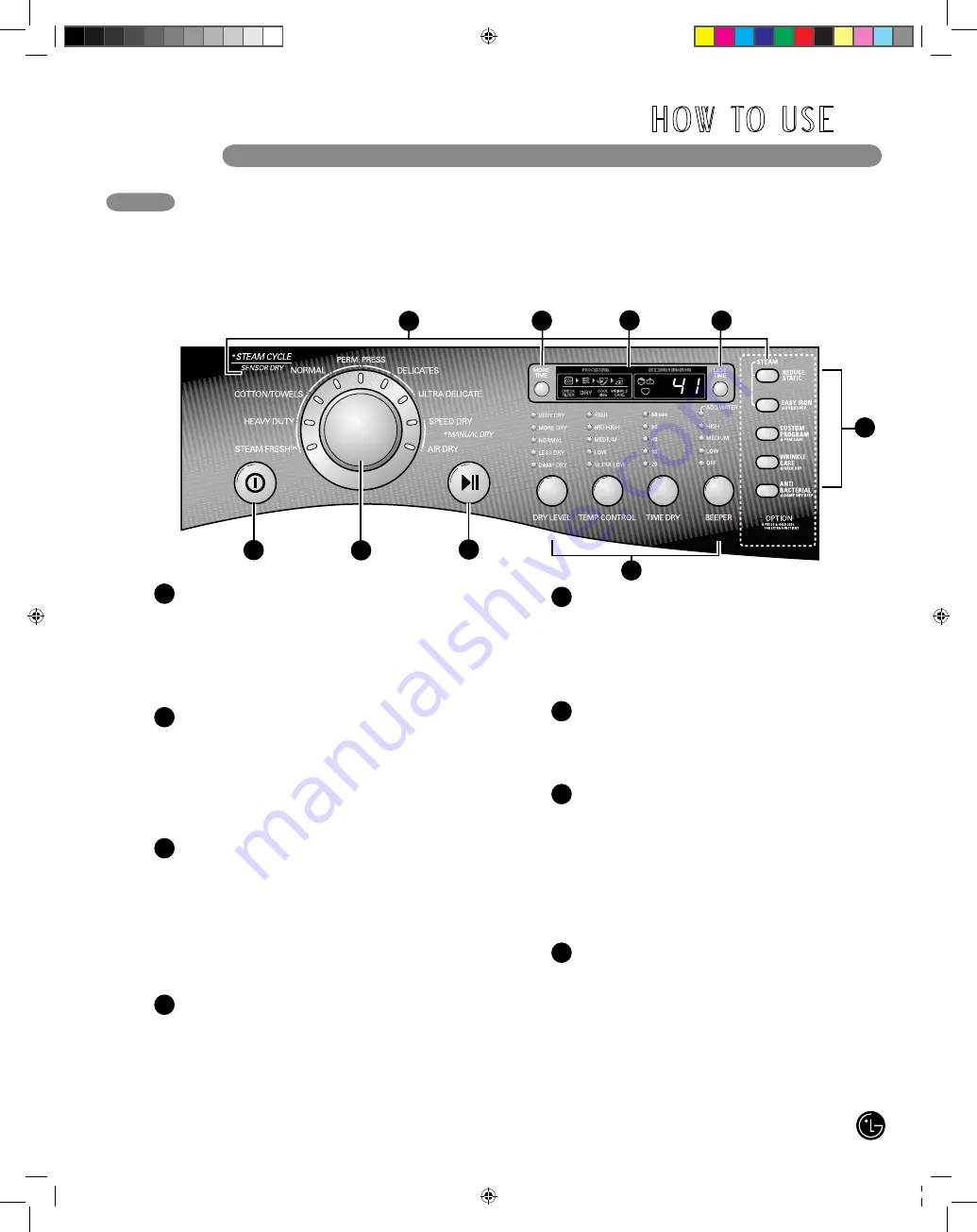 LG DLEX7177 User'S Manual & Installation Instructions Download Page 25