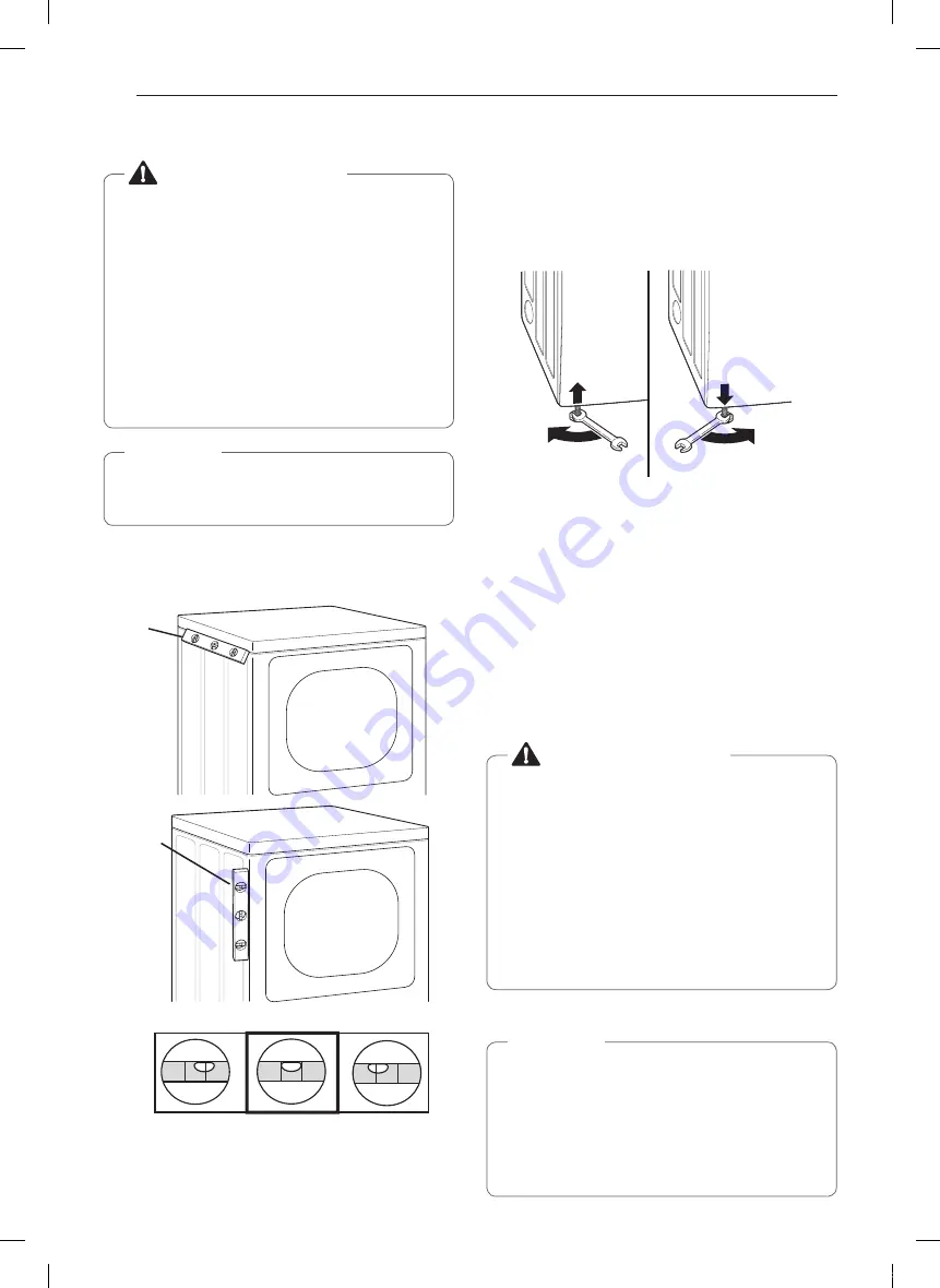 LG DLEX7300 E Series Owner'S Manual Download Page 71