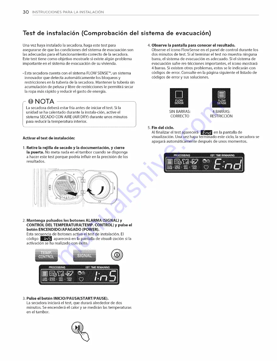 LG DLEX8000V Owner'S Manual Download Page 78