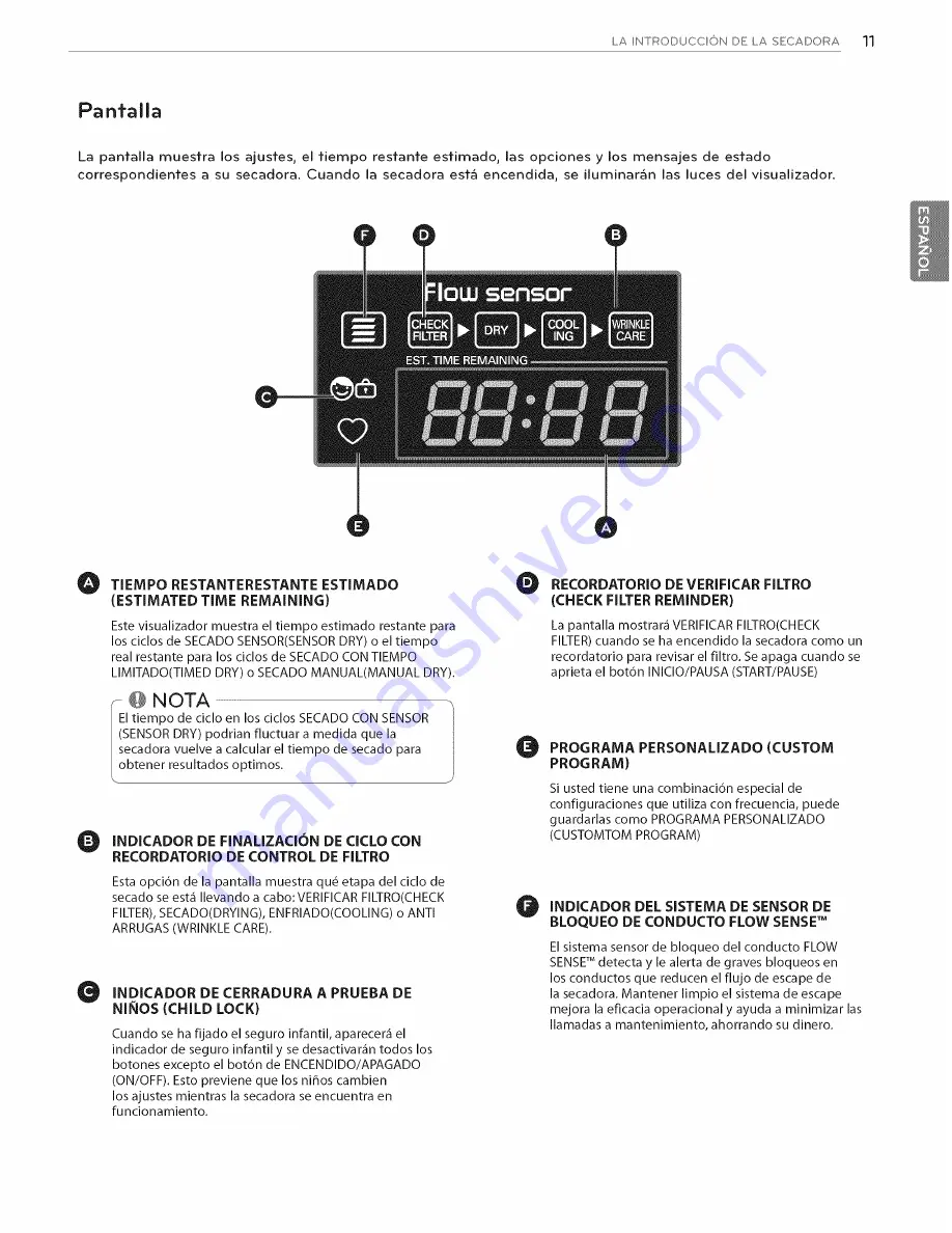 LG DLEY1201 Owner'S Manual Download Page 51