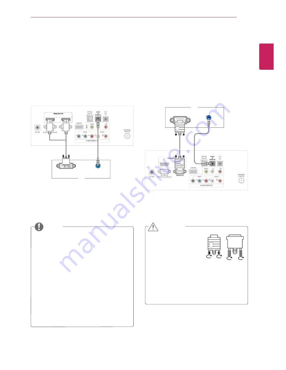 LG DM2780D Owner'S Manual Download Page 24