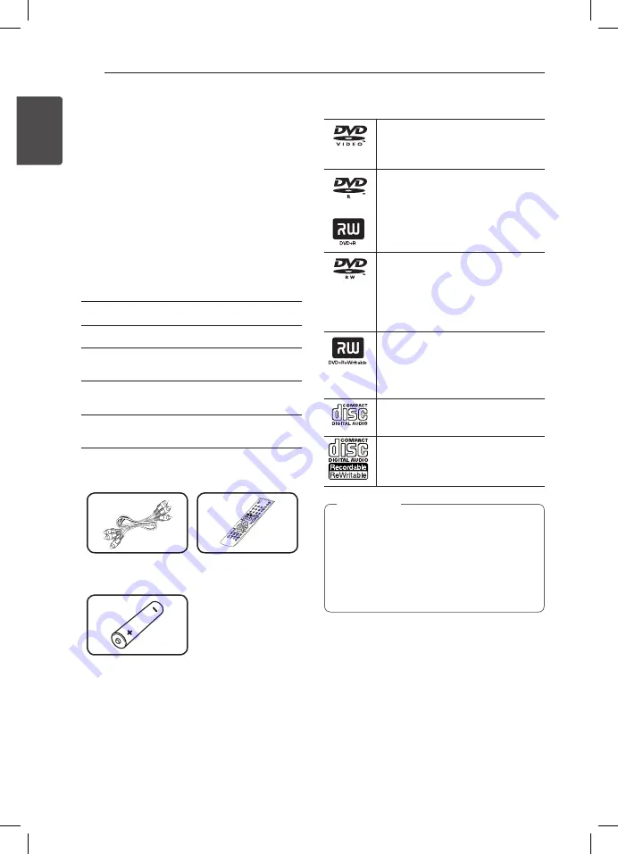 LG DP126 Owner'S Manual Download Page 6