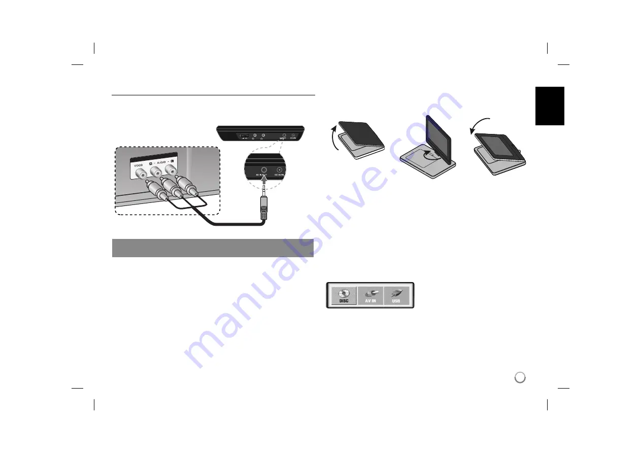 LG DP382B Quick Start Manual Download Page 7