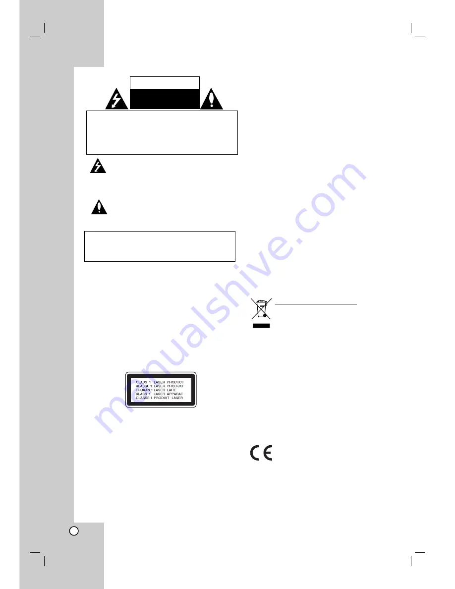 LG DR275 Owner'S Manual Download Page 237