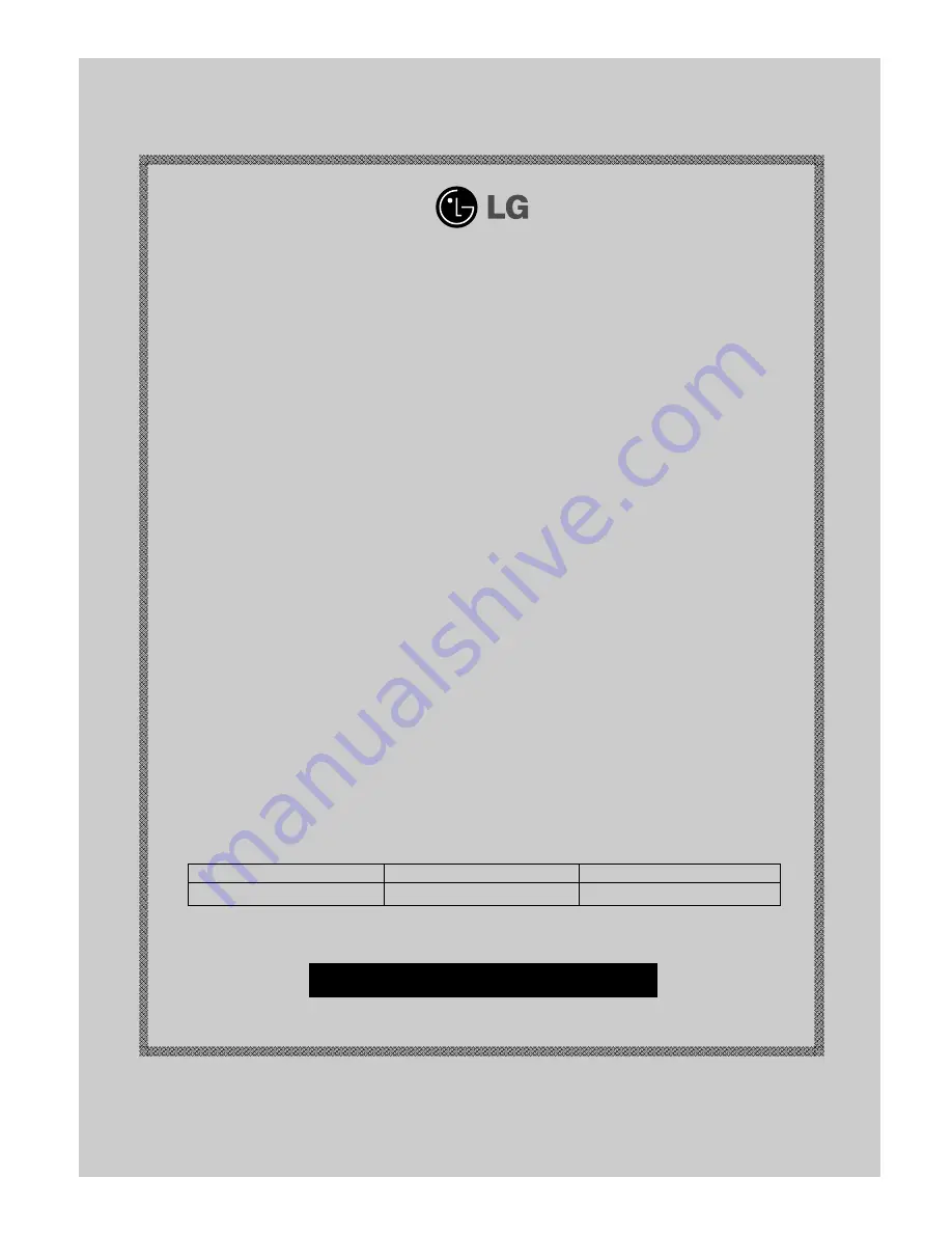 LG DR4912 Owner'S Manual Download Page 64