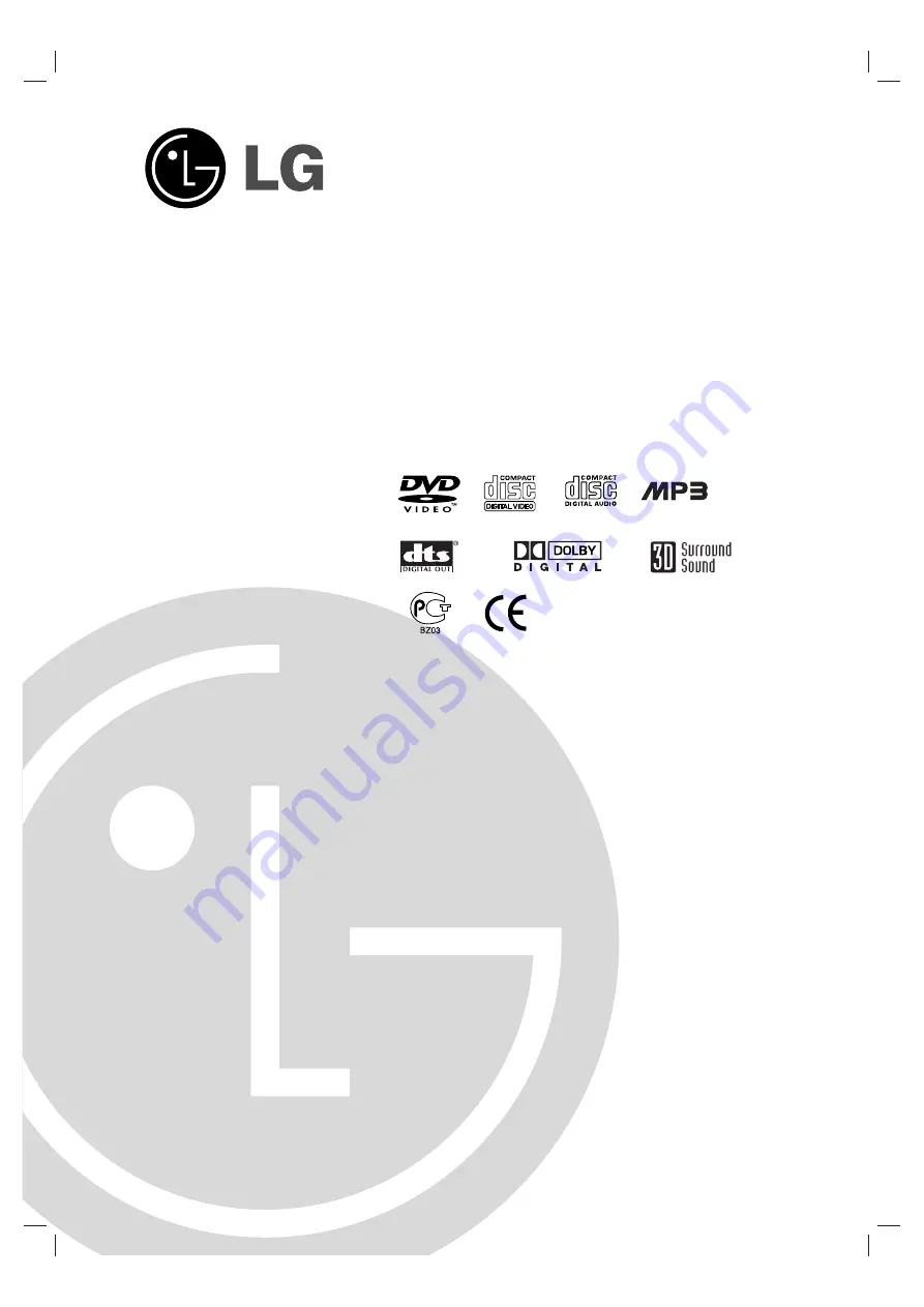 LG DS6522E Owner'S Manual Download Page 1