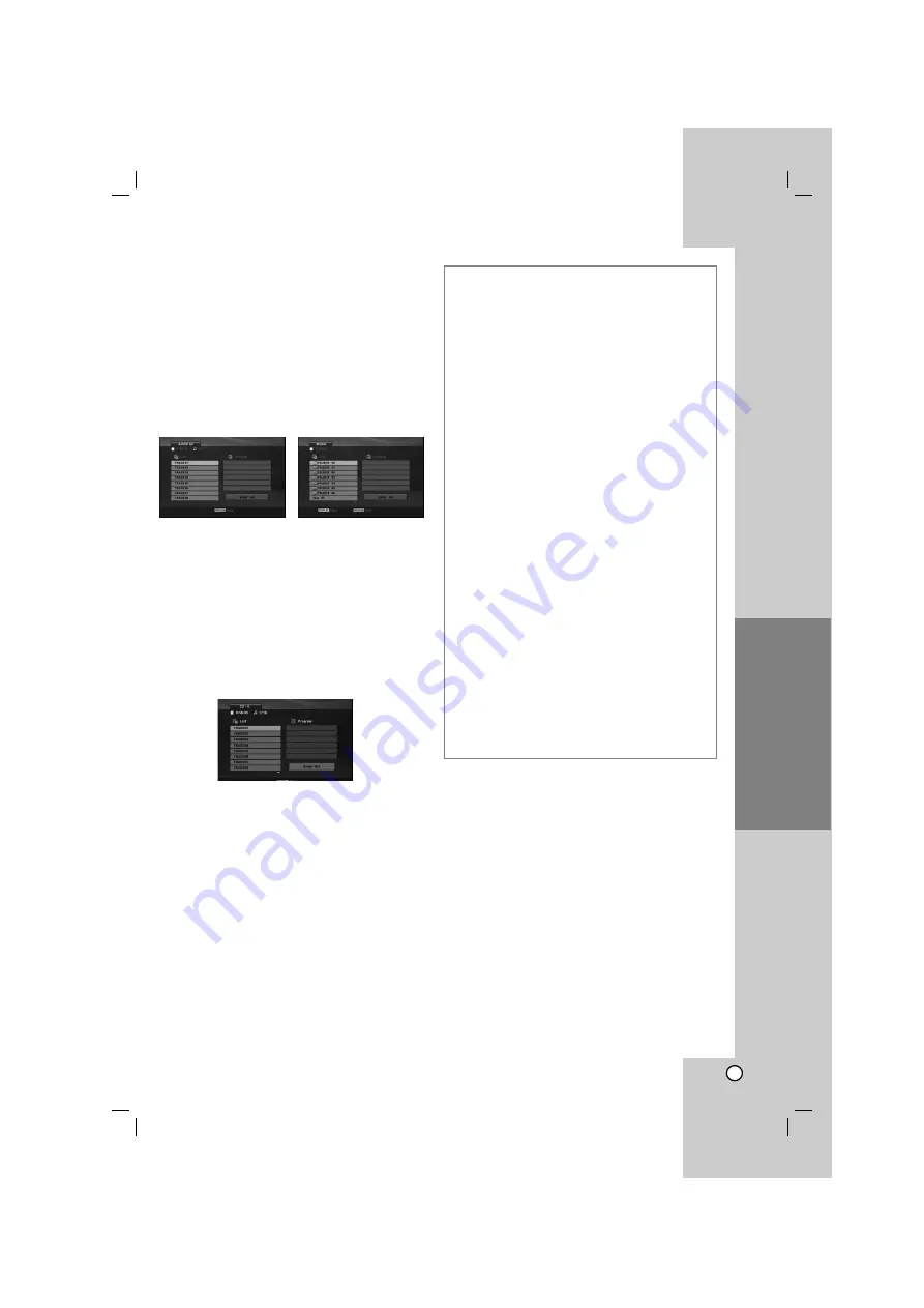 LG DV246K-NM Owner'S Manual Download Page 17