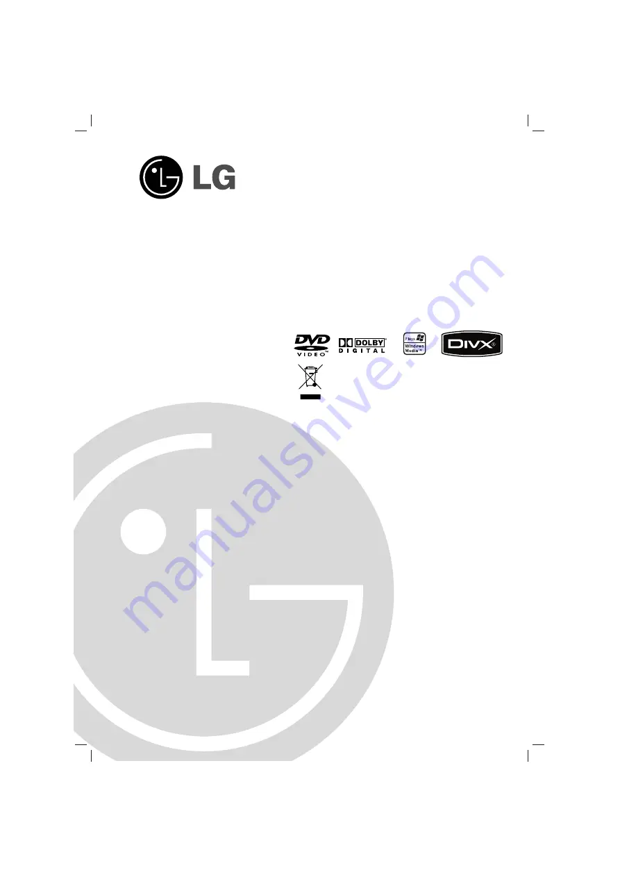 LG DV276-E2M Owner'S Manual Download Page 1