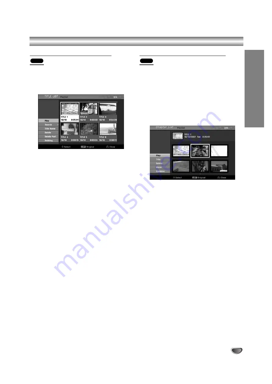 LG DVRK789 Owner'S Manual Download Page 45