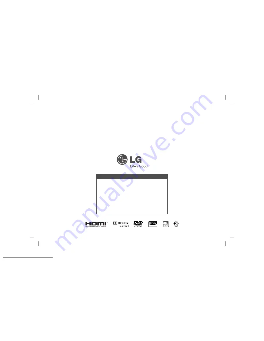 LG DVX583KH Owner'S Manual Download Page 18