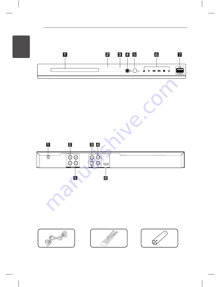 LG DVX640H Owner'S Manual Download Page 8