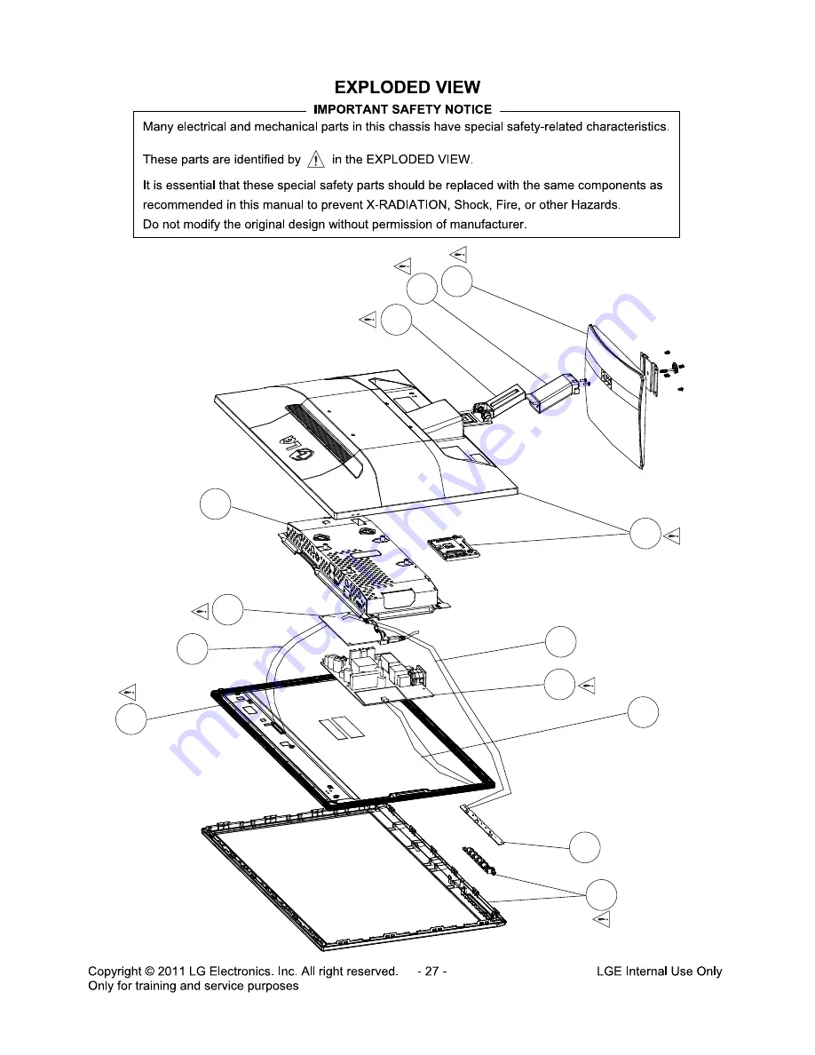 LG E1941S Service Manual Download Page 27