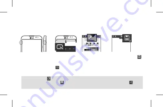 LG E980h Quick Start Manual Download Page 19