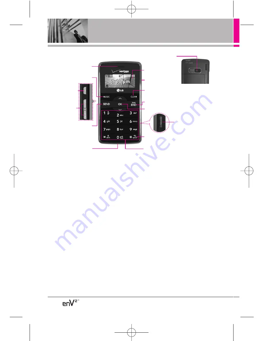 LG enV 2 User Manual Download Page 12