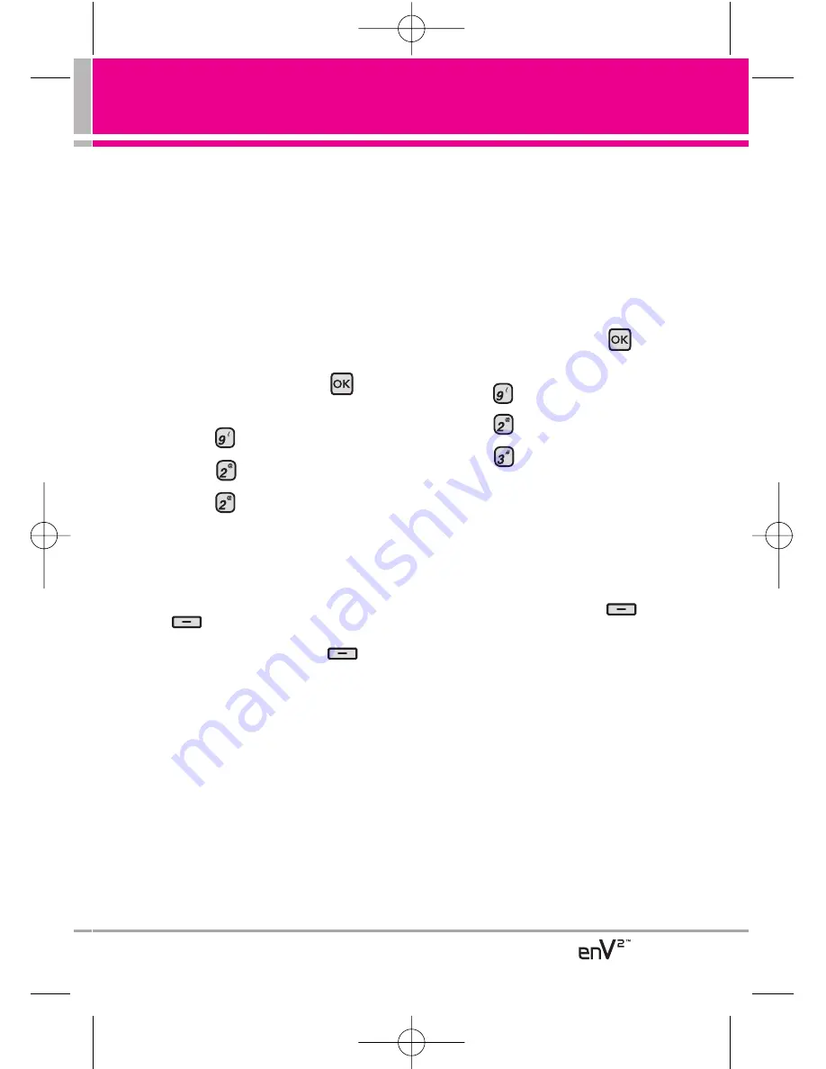 LG enV 2 User Manual Download Page 69