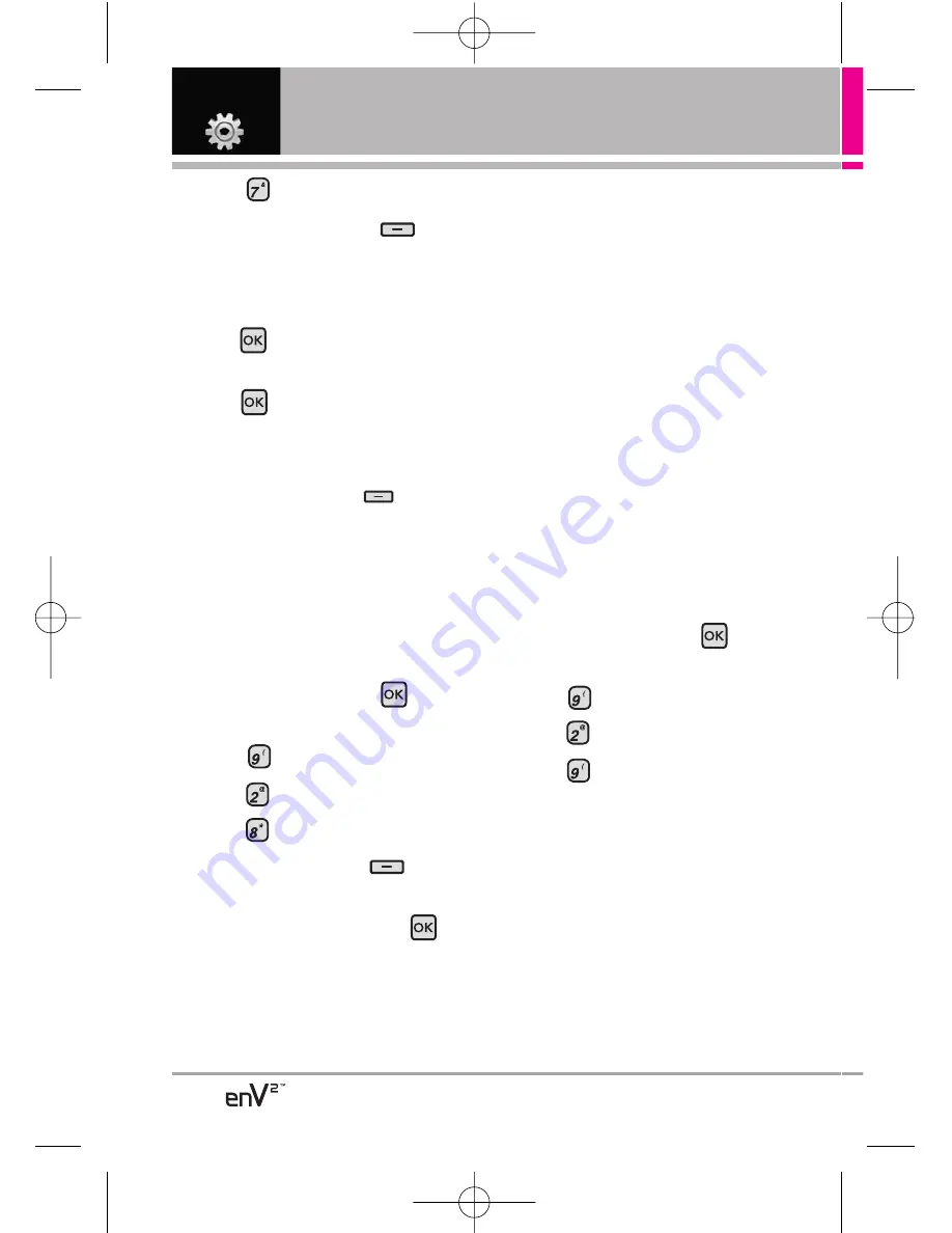 LG enV 2 User Manual Download Page 72