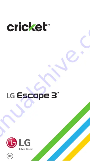 LG Escape 3 Скачать руководство пользователя страница 1