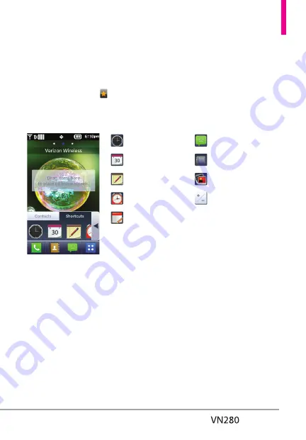 LG Extravert 2 VN280 User Manual Download Page 25