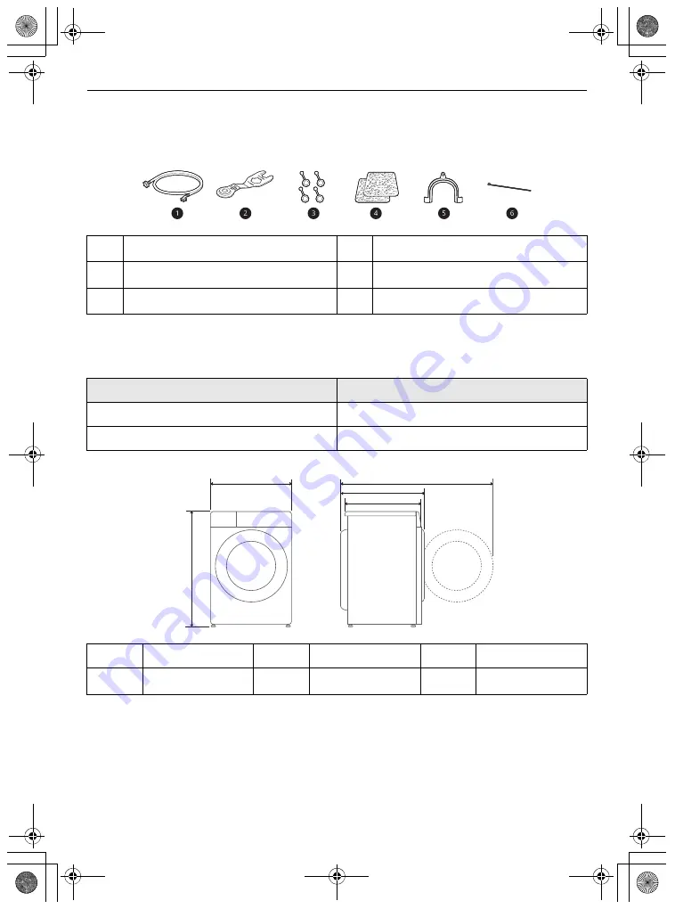 LG F-1208V5W Owner'S Manual Download Page 8