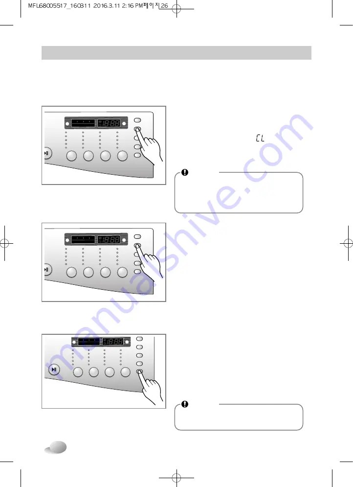 LG F 255RDS2 Series Скачать руководство пользователя страница 27