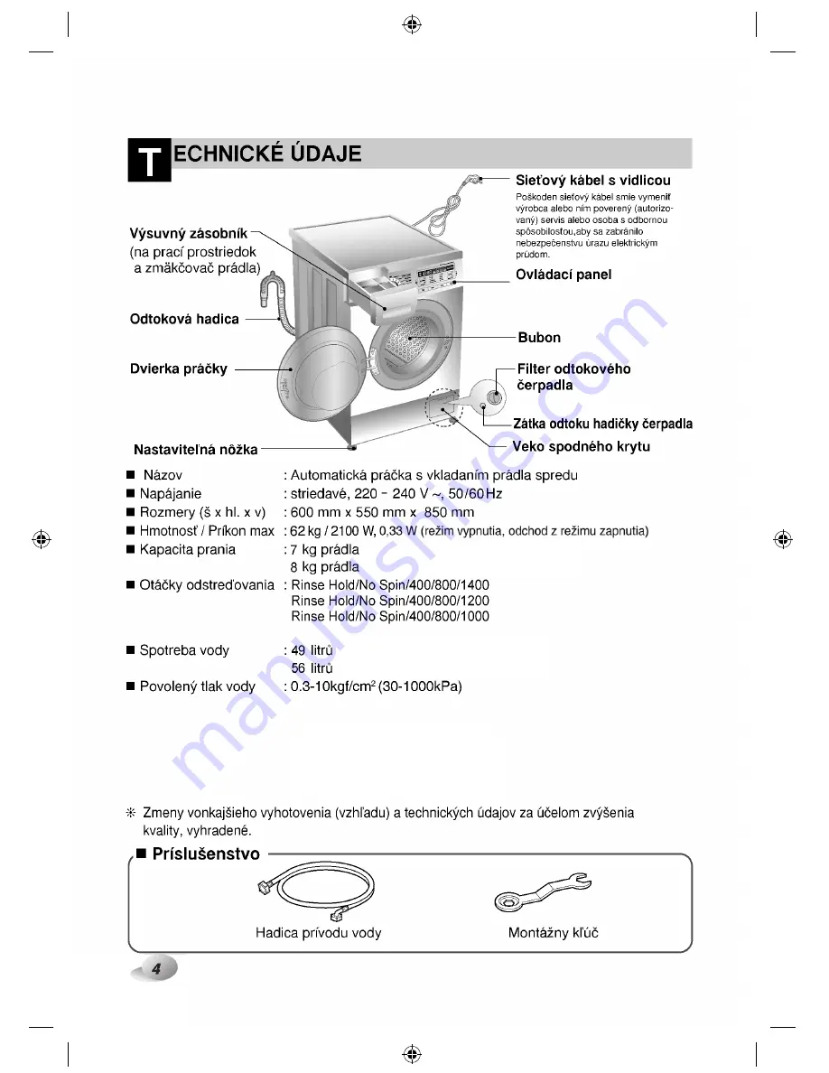 LG F10B9Q/TD(A)(1-9) Скачать руководство пользователя страница 37