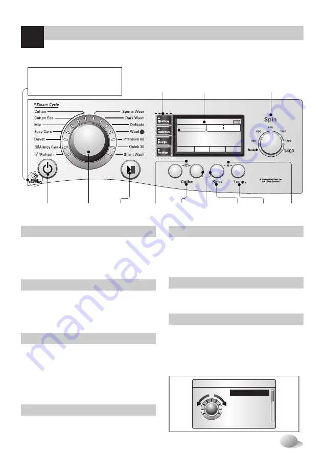 LG F1443KDS2 Owner'S Manual Download Page 19