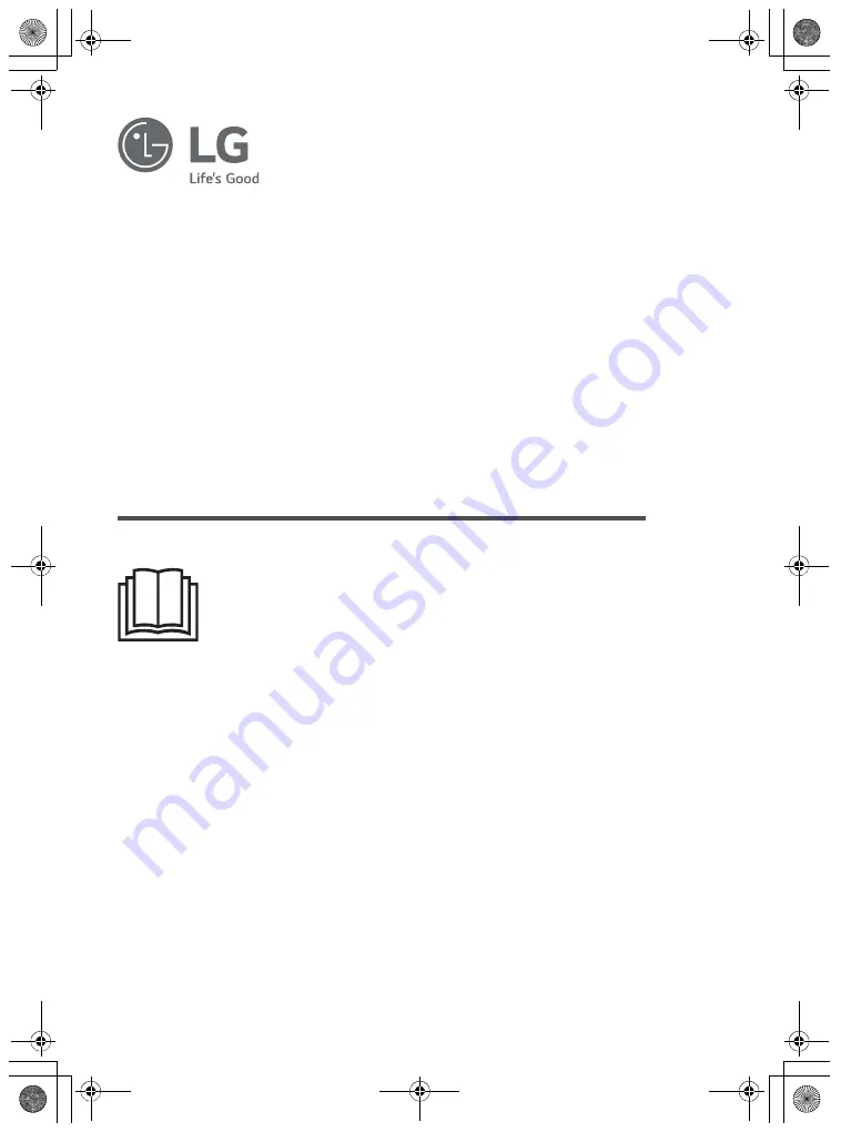 LG F4V309 Series Owner'S Manual Download Page 1