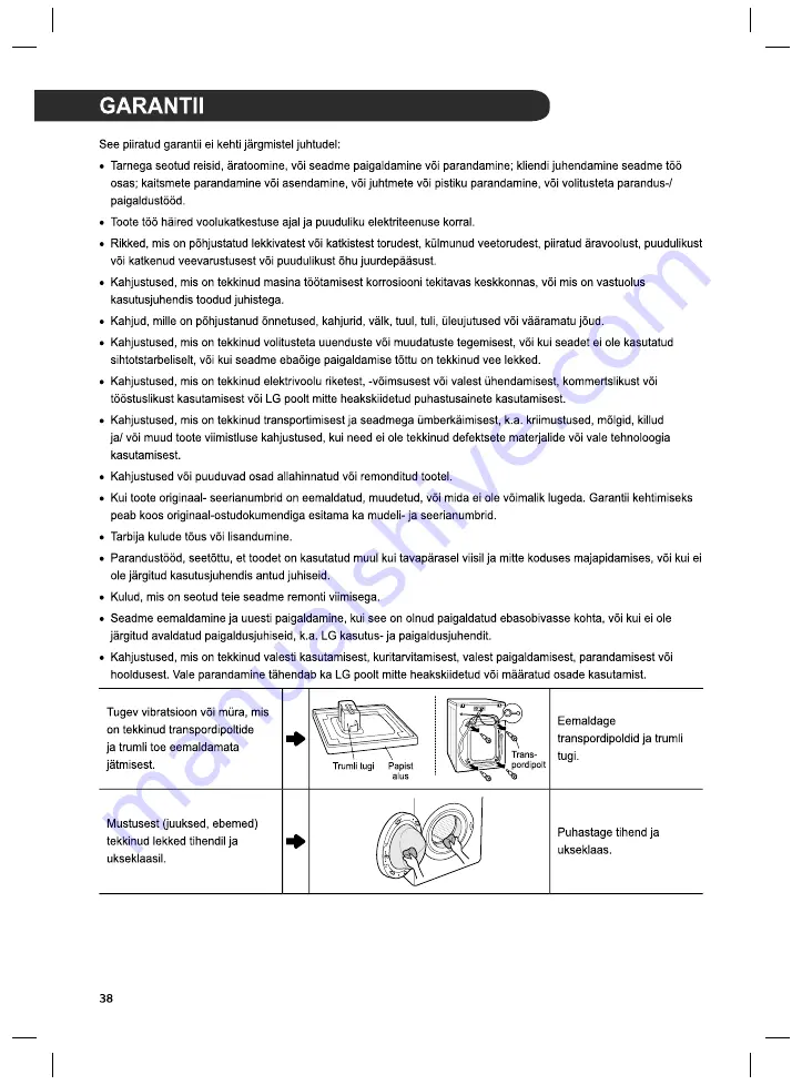 LG FH096NDA3 Owner'S Manual Download Page 123