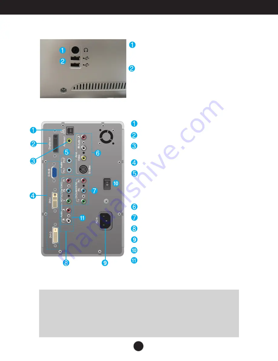 LG Flat Panel Monitor Скачать руководство пользователя страница 8