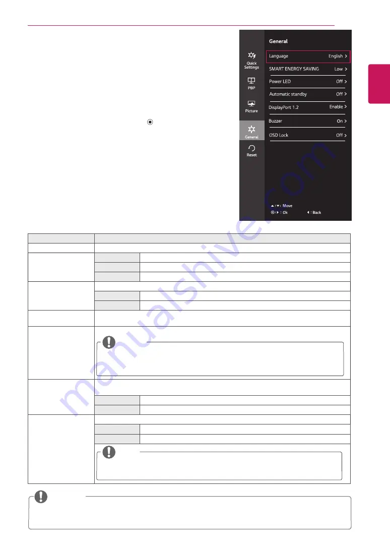 LG Flatron 27UD68P Owner'S Manual Download Page 23