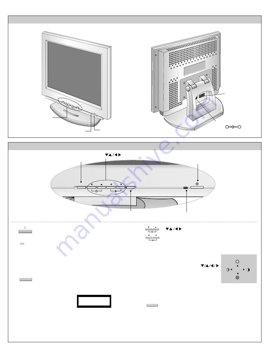 LG FLATRON LCD 563LE (LB563T-GR) Скачать руководство пользователя страница 5