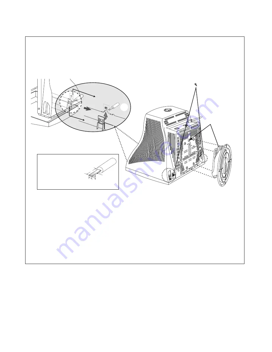 LG Flatron T717B Service Manual Download Page 8