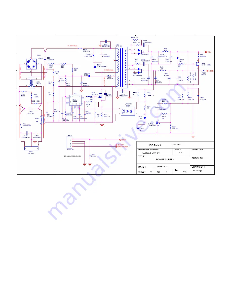 LG Flatron W2234S Service Manual Download Page 38