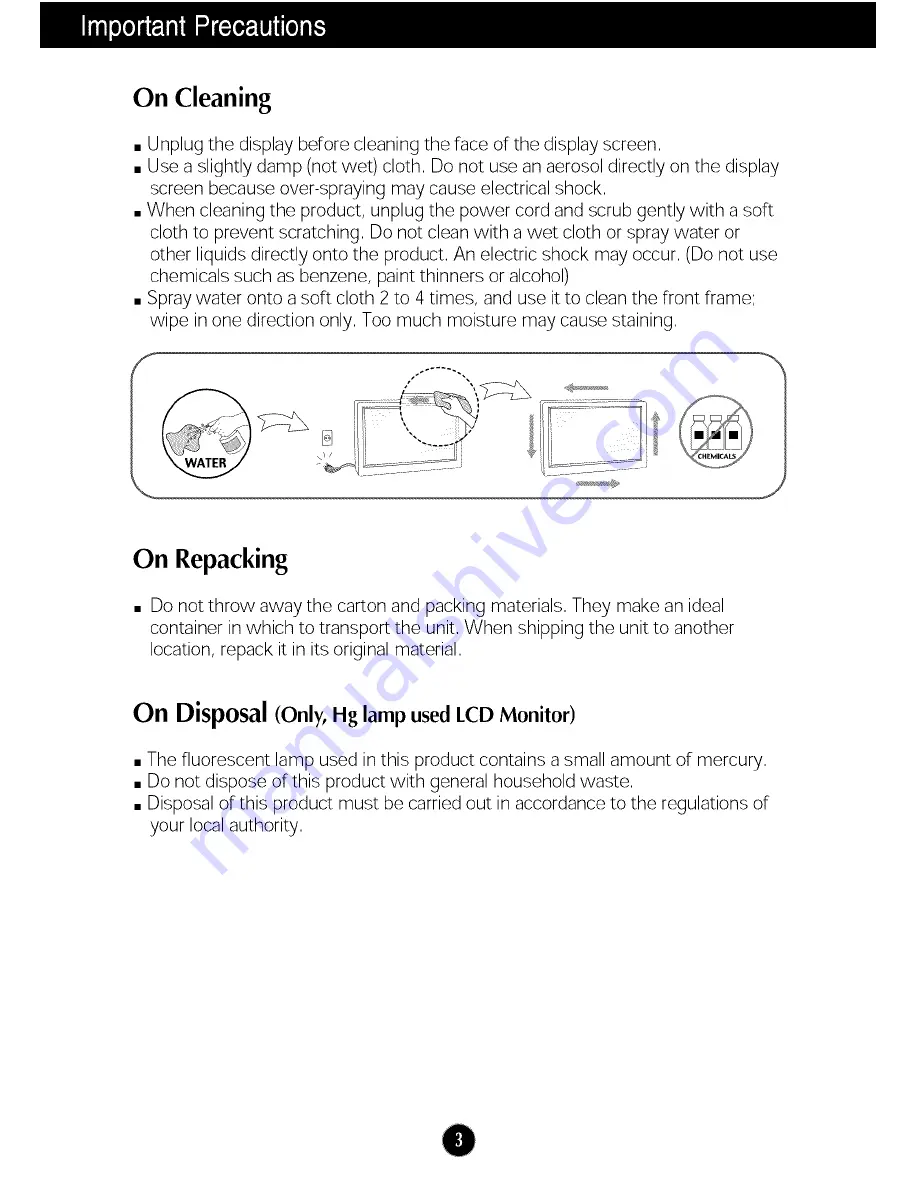 LG Flatron W2286L Скачать руководство пользователя страница 4